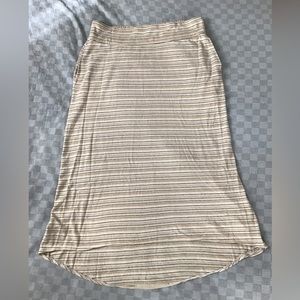 Prana Jasmine Hemp Skirt XL
